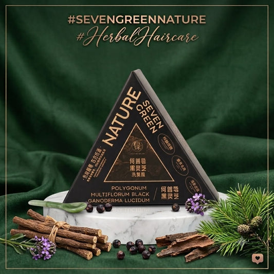Seven Green Black Shampoo Bar